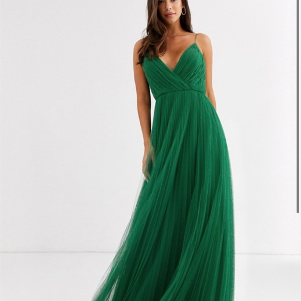 Green dress